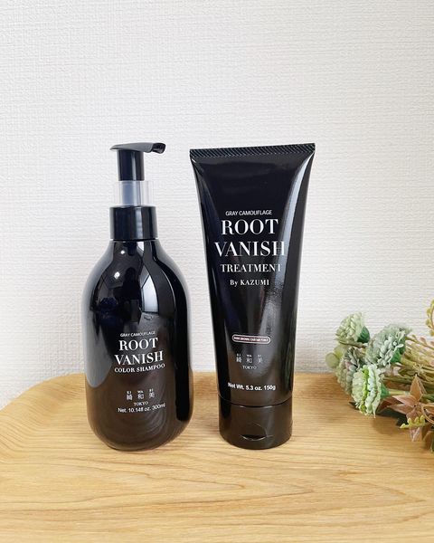 綺和美 ROOT VANISH トリートメント　ダークブラウン 150g×2 Amazon | 綺和美 KIWABI Root Vanish 白髪染め ヘアカラー