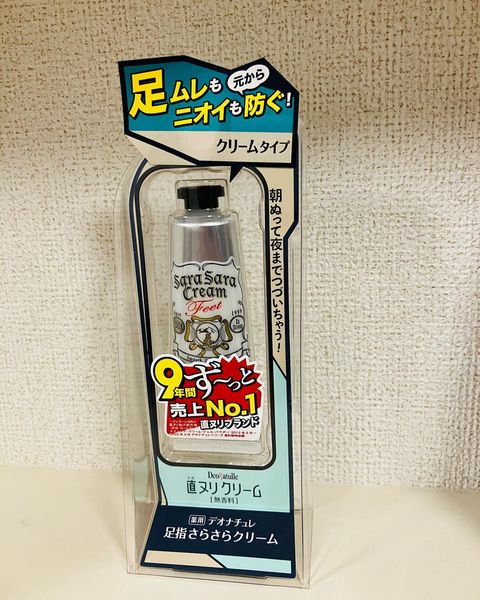 デオナチュレ 足指さらさらクリーム 30g×10本　足ムレ・ニオイを防ぐ Amazon.co.jp: 【医薬部外品】デオナチュレ 足指さらさら