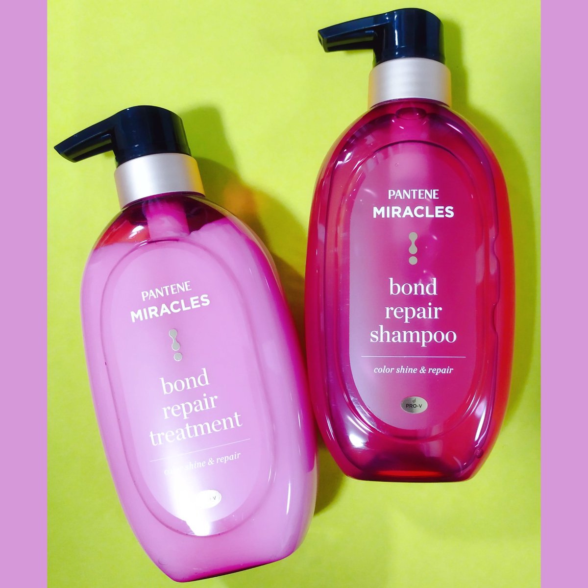 ⁑【おまとめ1,2】パンテーン ミラクルズ カラーシャイン&リペア パンテーン ミラクルズ ボンドリペア カラーシャイン＆リペア