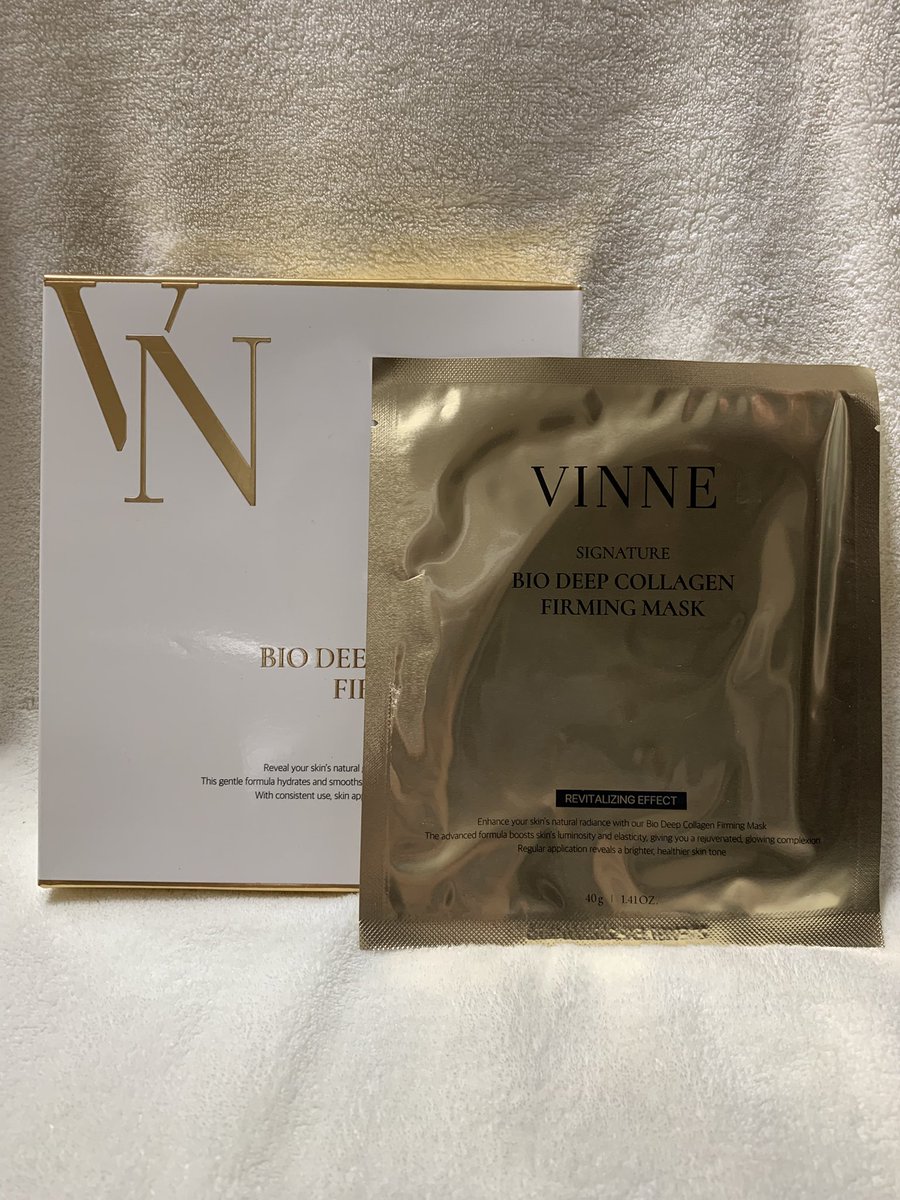 ビンヌ シグニチャー バイオ ディープ コラーゲン ファーミング マスク 2箱 オプション選択必須】【公式ストア限定割引】シグニチャー